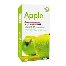 Lichen Apple Hair Colour Cream 500ml+500ml Black