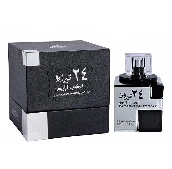 Lattafa Eau De Parfum 24 Carat White Gold 100ML