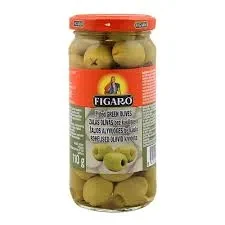 Figaro Olives Green Pitted 240G