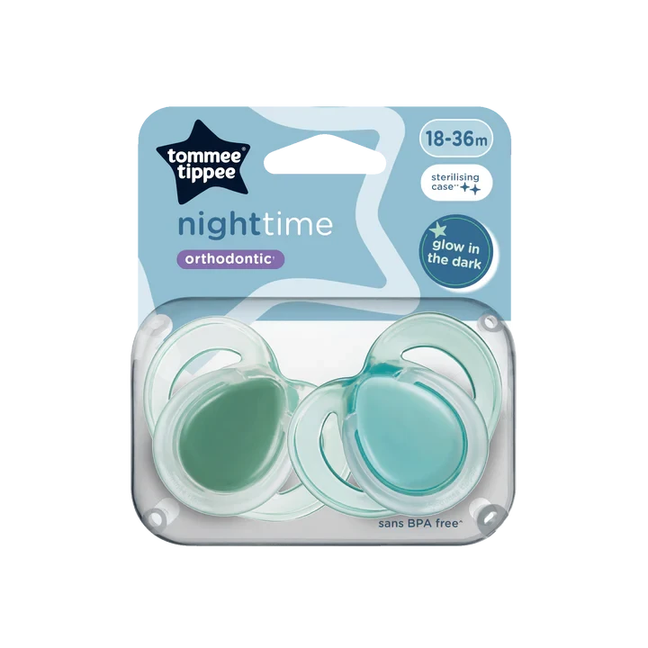 Tommee Tippee Soother 2* Night Time 18-36M 433400