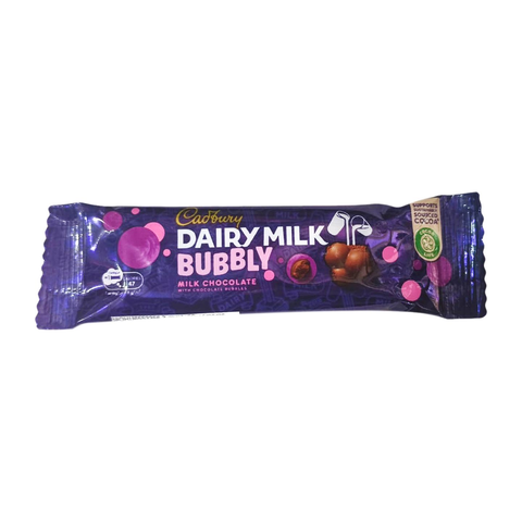 Cadbury Dairy Milk Chocolate Bubbly 9G Pk