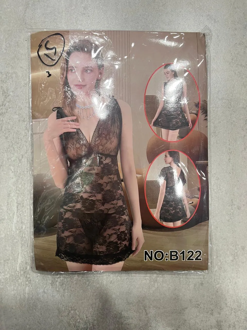 Sexy Lingerie Nighty B122