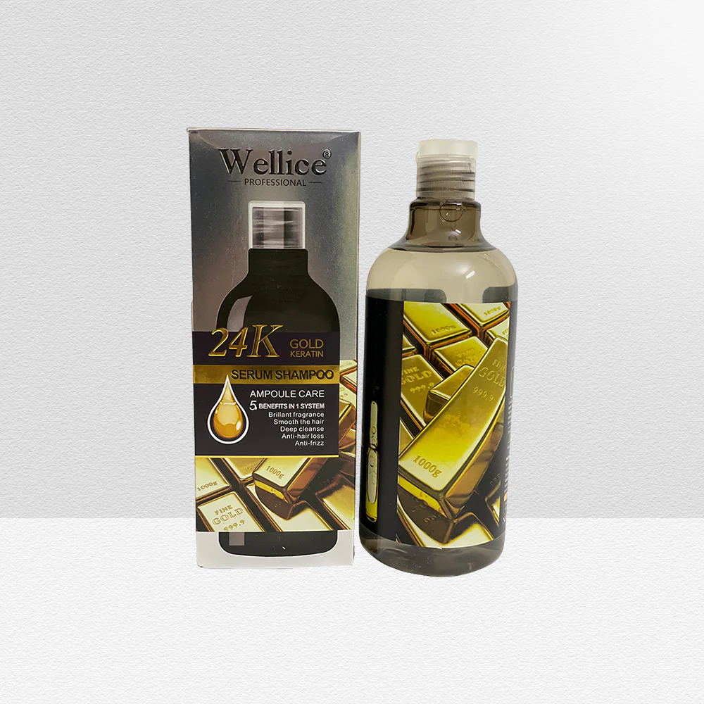 Wellice Shampoo Gold 500G
