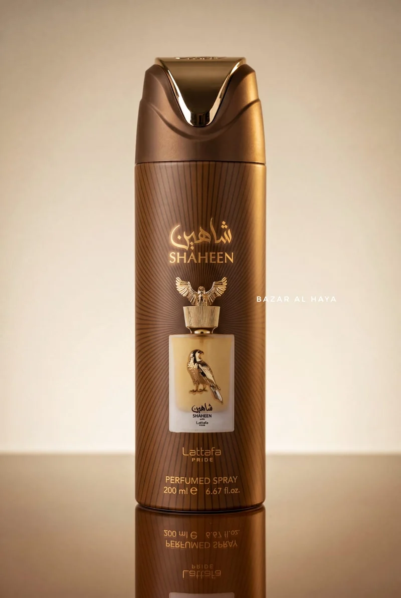 Lattafa Pride Deodorant Body Spray Shaheen Gold 200ML