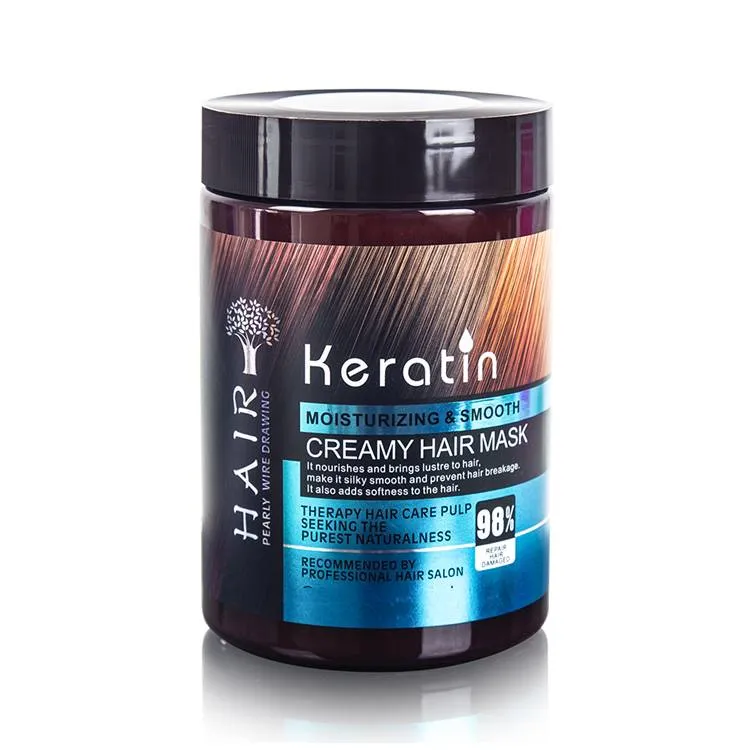 Hair Hair Mask Keratin Moisturizing And Smooth 500ml