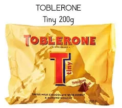 Toblerone Chocolate Pouch Tiny Yellow 200G