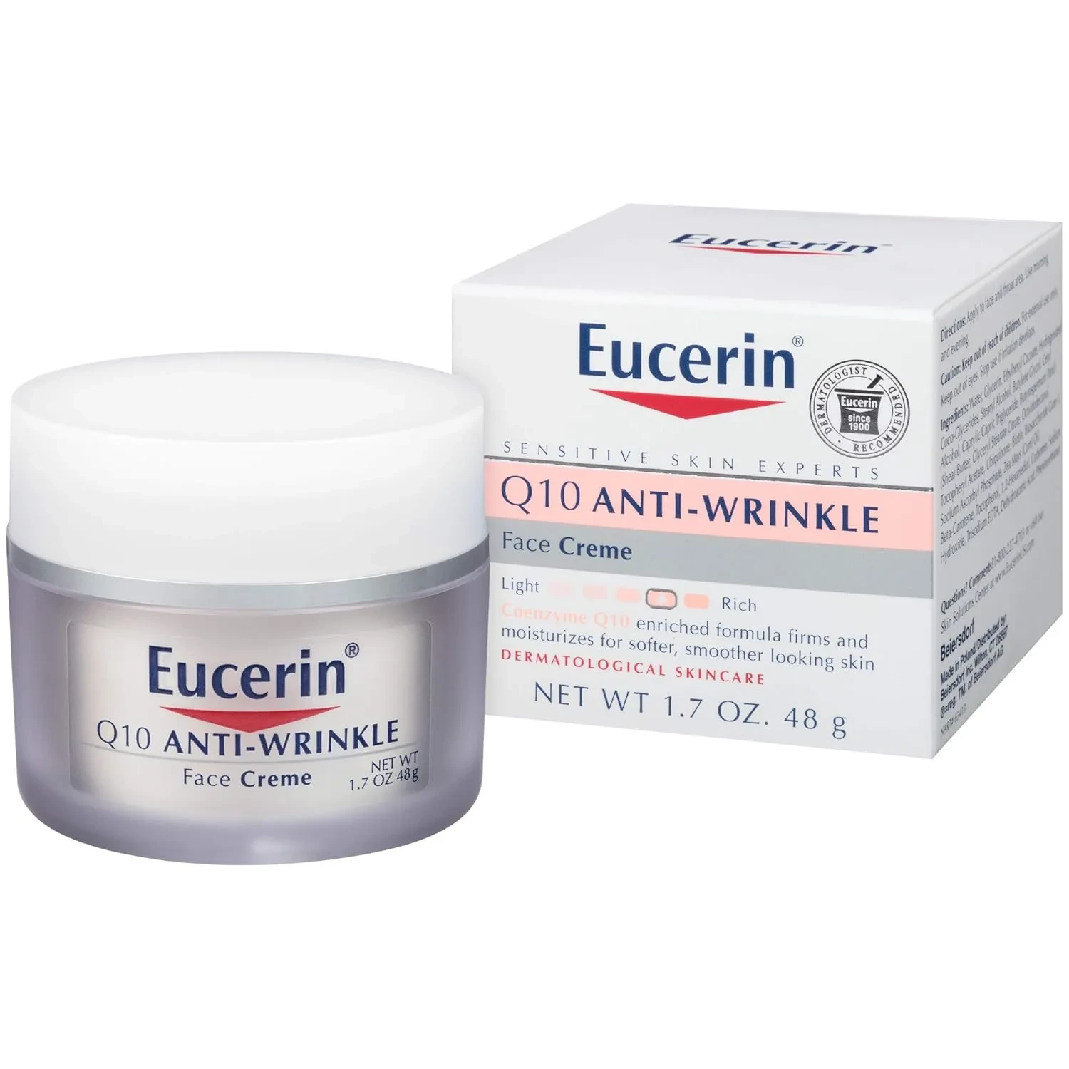 Eucerin Cream Q10 Anti Wrinkle 48G