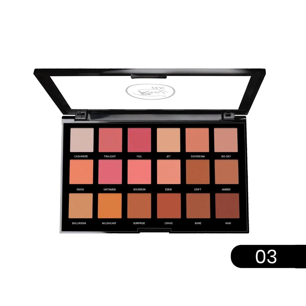 Rivaj Hd Flawless Eyeshadow Palette Moon Child 03