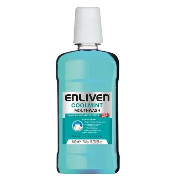 Enliven Mouth Wash Cool Mint 500Ml