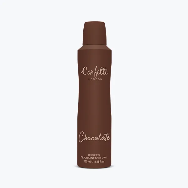 Confetti London Deodorant Body Spray Chocolate 250ML