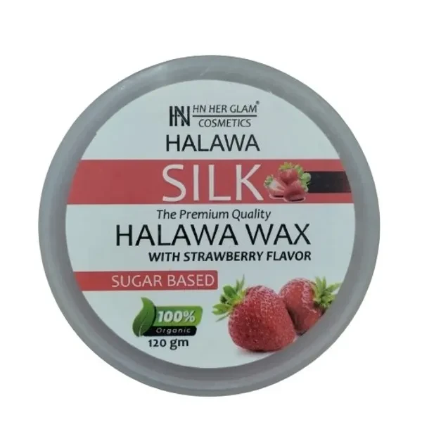 Hn Silk Halawa Wax Sugar Based Strawberry 120G