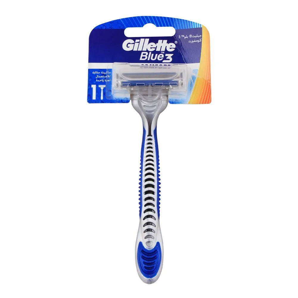 Gillette Razor Handle Blue 3
