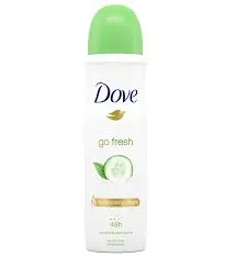 Dove Body Spray Go Fresh Cucumber And Green Tea 150Ml