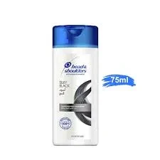 Head And Shoulders Shampoo Silky Black Pk 75ML