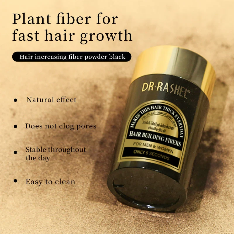 Dr Rashel Hair Building Fibers 1753 Dark Brown 22G