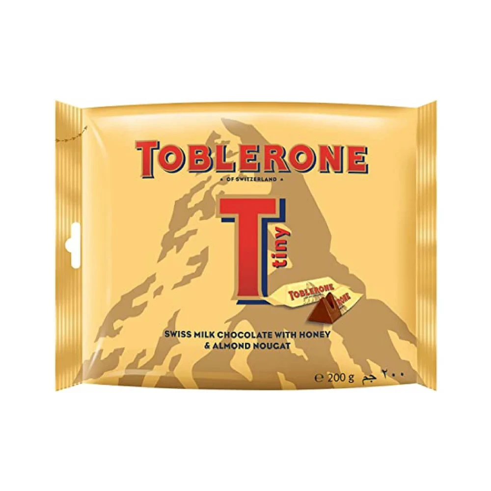 Toblerone Chocolate Pouch Yellow 200G