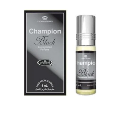 Al Rehab Concentrated Perfume Oil Attar Champion Black 6ML
