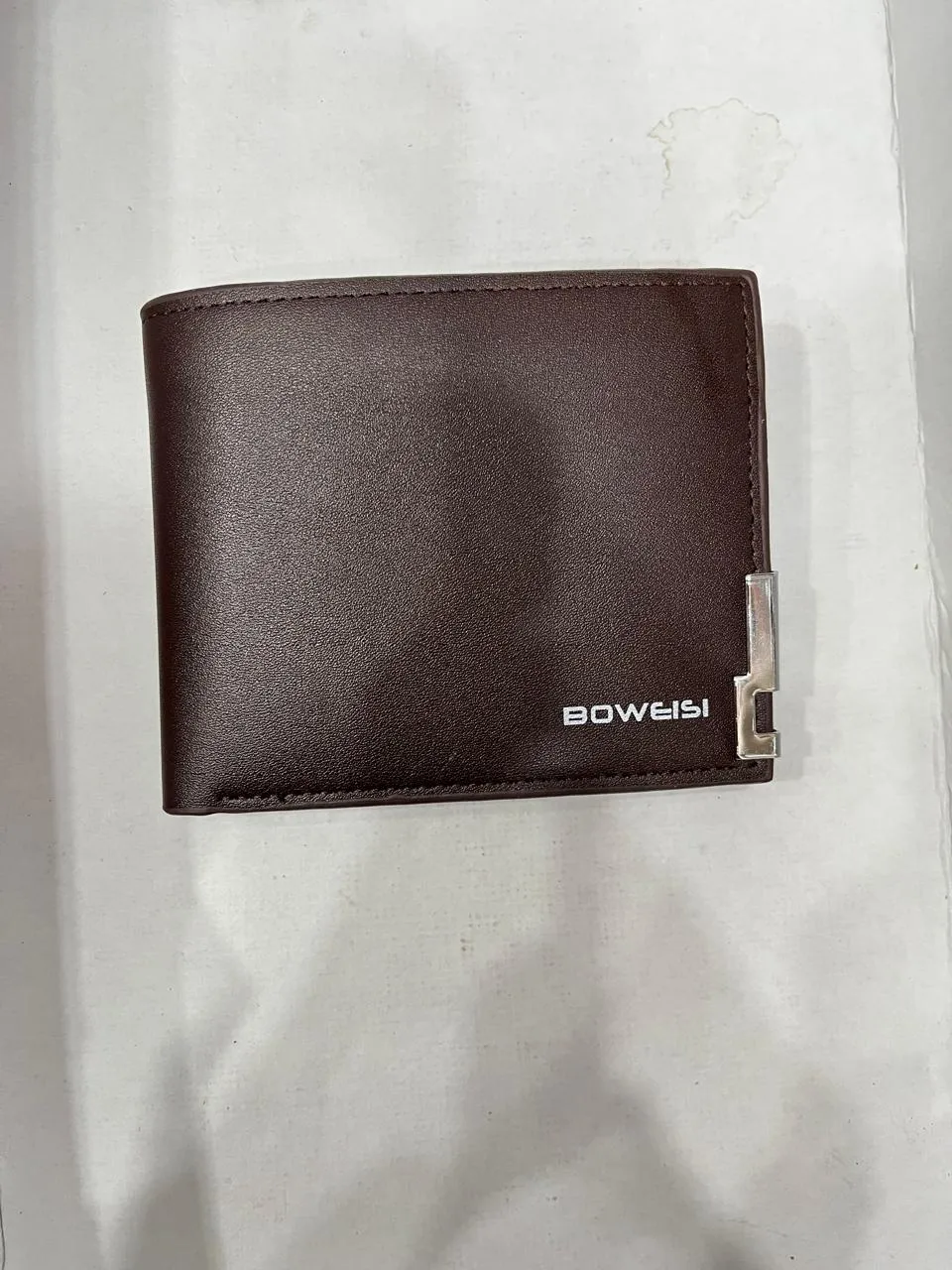 Gents Wallet Boweisi Purse Box Packing