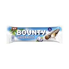 Bounty Chocolate Wafer Roll 23.4G