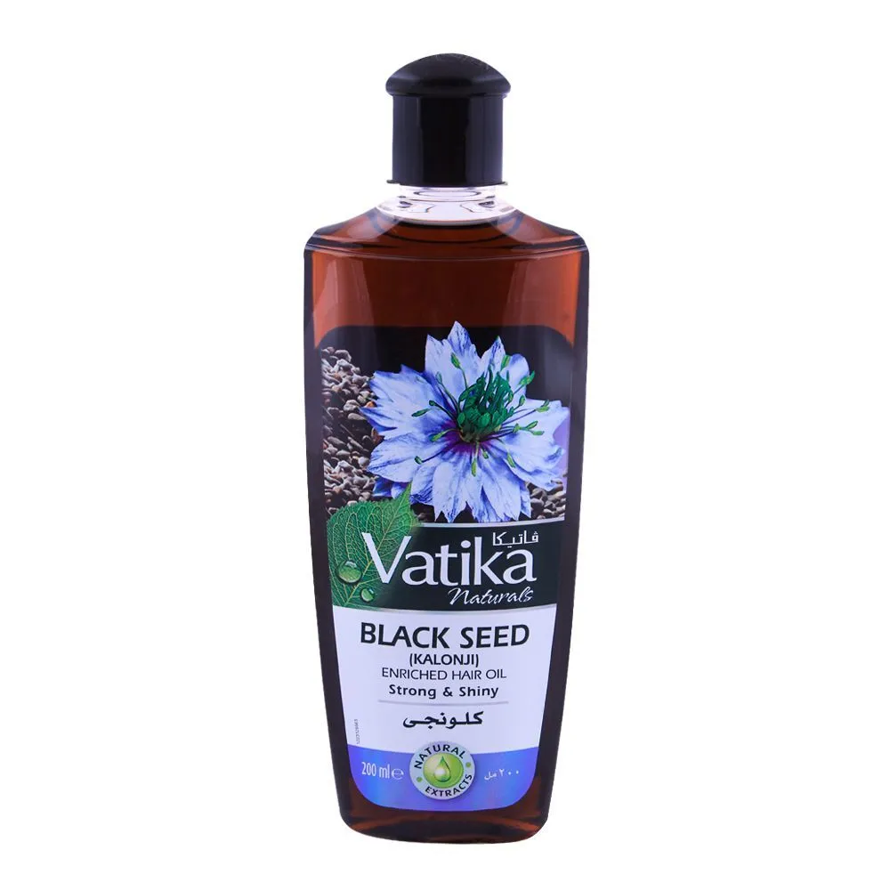 Vatika Hair Oil Black Seed PK 200ML