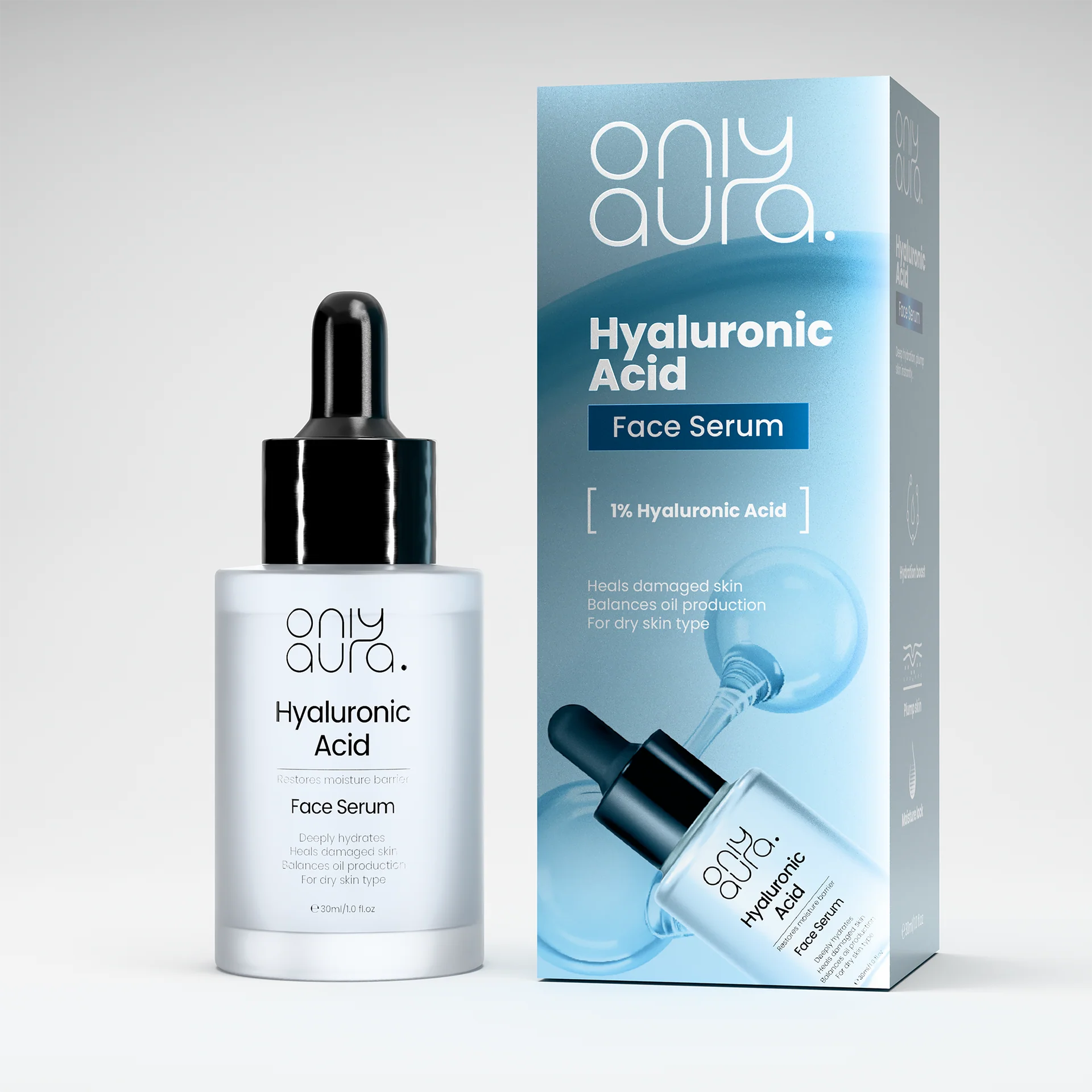 Only Aura Face Serum Hyaluronic Acid 30ML