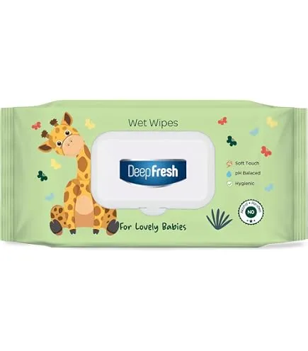 Deepfresh Wet Wipes Lovely Babies 100s