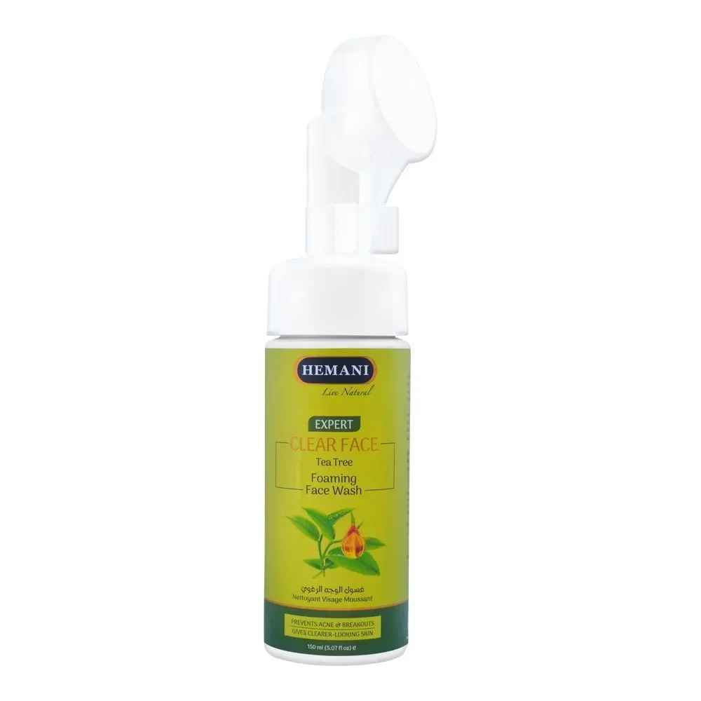 Hemani Face Wash Foaming Clear Face Tea Tree 150ML