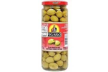 Figaro Olives Green Plain 340G