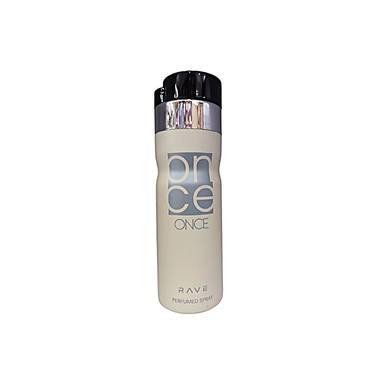 Rave Perfumed Deodorant Body Spray Once 200ML