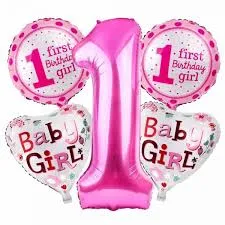 Birthday Celebration 5pcs Set Boy And Girl