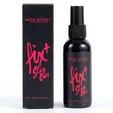 Miss Rose Make Up Fixer Spraay Black 160ml