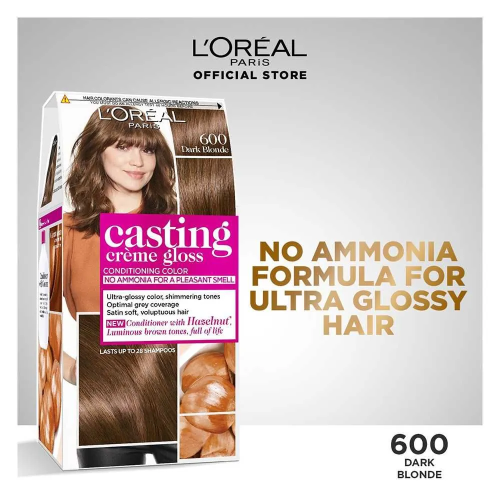 Loreal Casting Hair Color 600 Dark Blonde