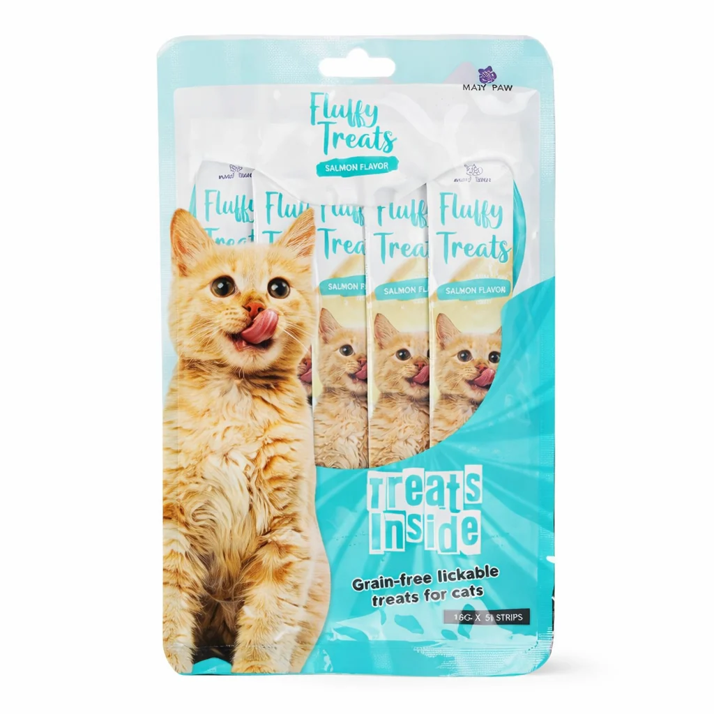 Fluffy Treats Cat Creamy Treats 15g*5 Salmon