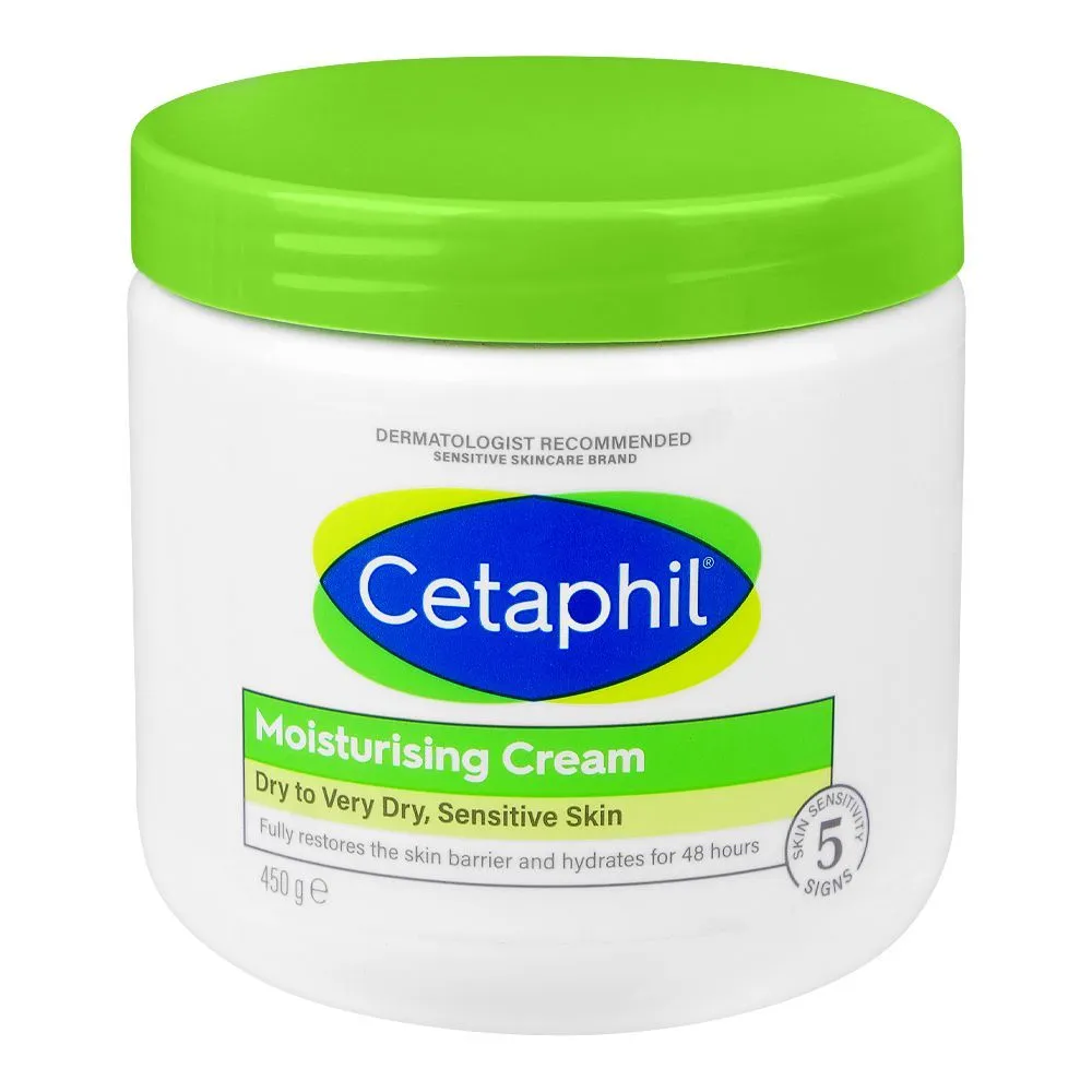 Cetaphil Cream Dry To Very Dry Sensitive Skin 450G
