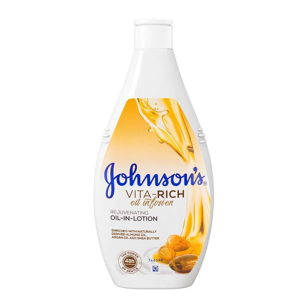 Johnsons Lotion Vita-Rich Oil Infusion 400ML