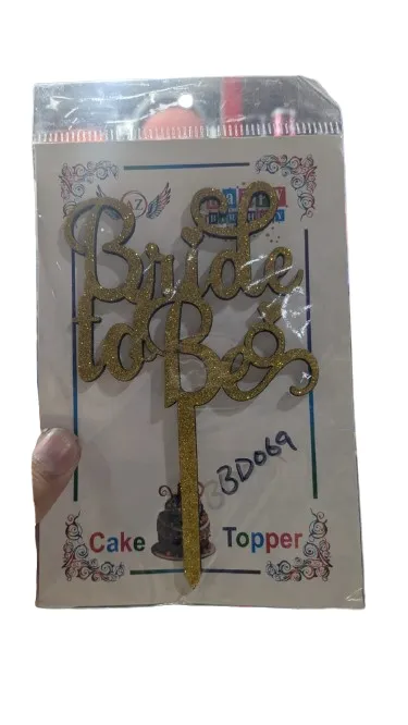 Birthday Celebration Cake Toper Hbd