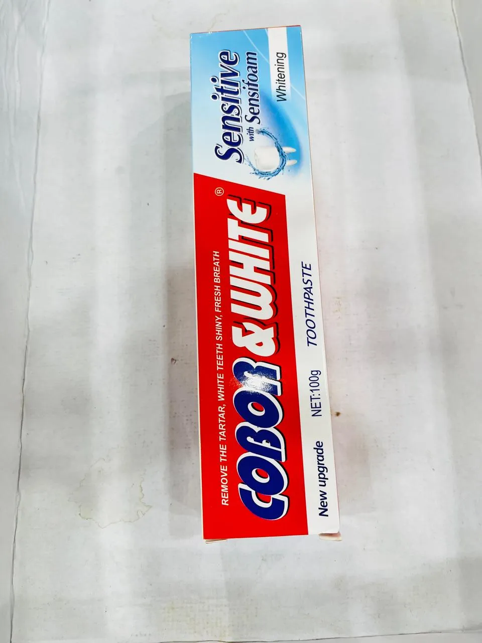 Cobor And White Toothpaste Sensitive 100G