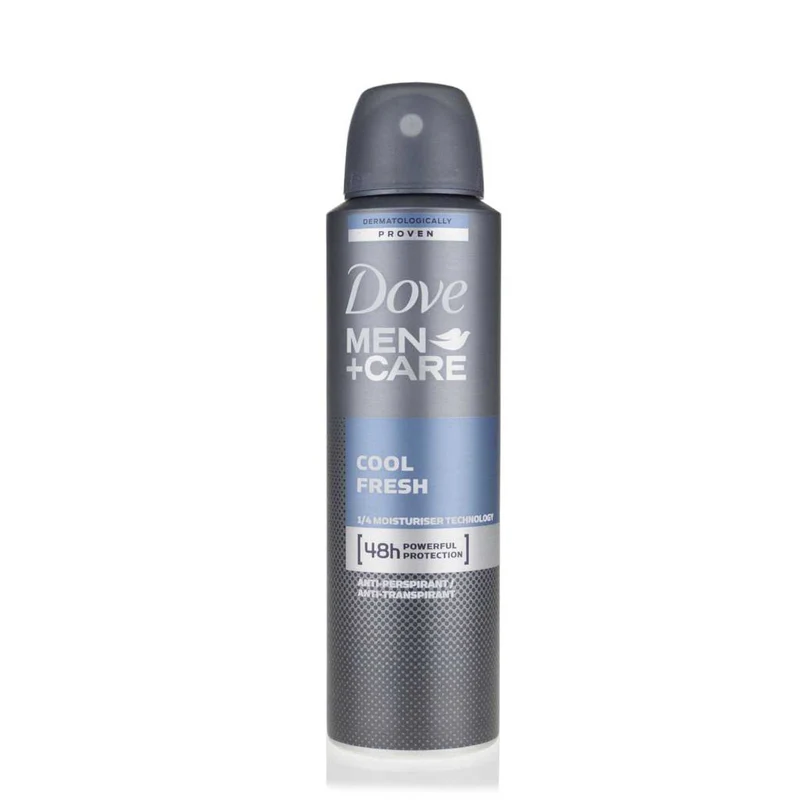 Dove Deodorant Body Spray Men Care Cool 72Hrs USA 107G