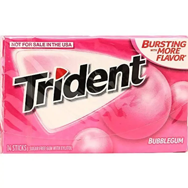 Trident Gum Bubble Gum