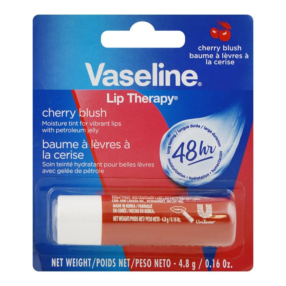 Vaseline Lip Balm Cherry Blush 4.8G