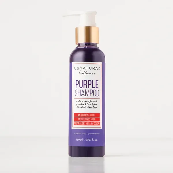 Co Natural Shampoo Purple Anti Brass Effect 150Ml
