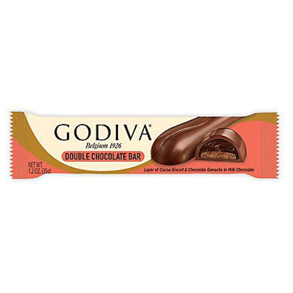 Godiva Double Chocolate Bar 35G