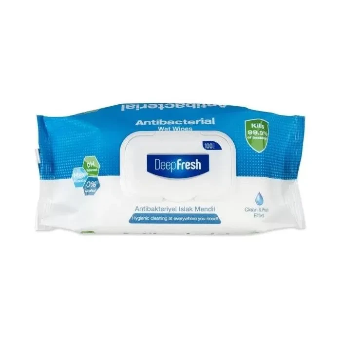 Deepfresh Wipes Otantic 100Pcs