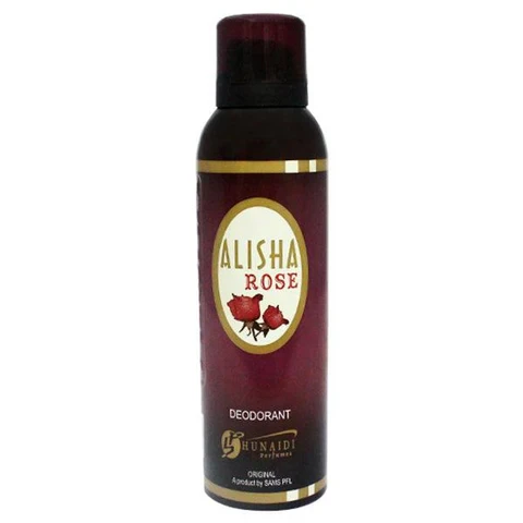 Hunaidi Deodorant Body Spray Tea Rose 200ML