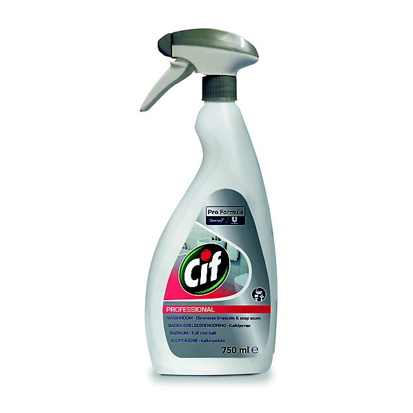 Cif  Washroom Cleaner Eliminates Limescale And Soap Scum 750ML