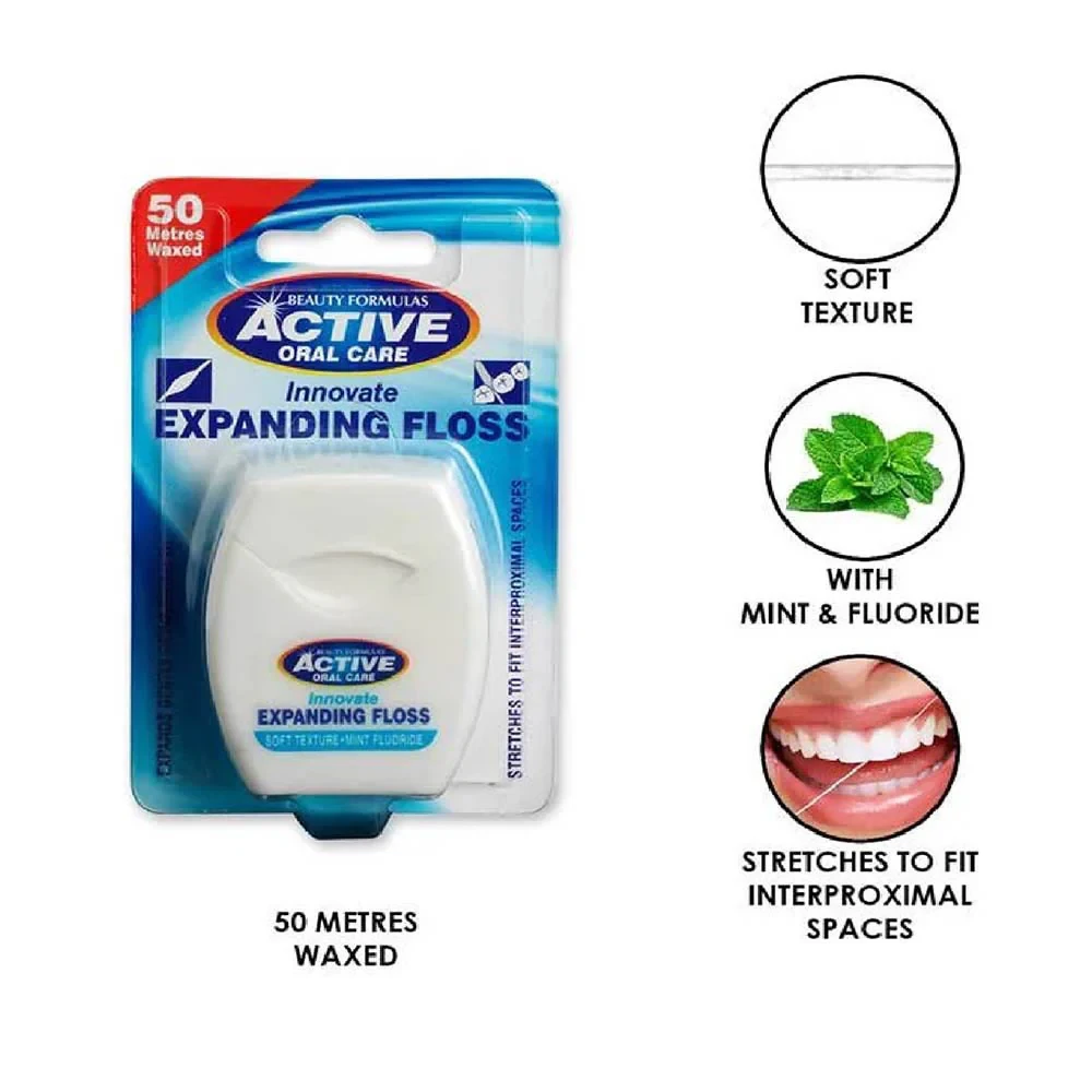 Beauty Formulas Dental Floss Innovate Mint 50ML