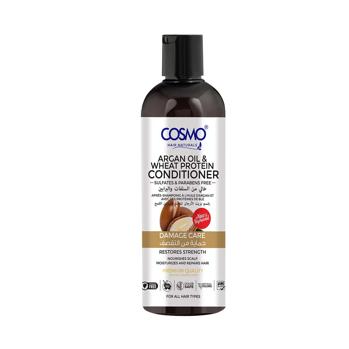 Cosmo Conditioner Argan Oil And Wheat Protein Damage Care 480ML