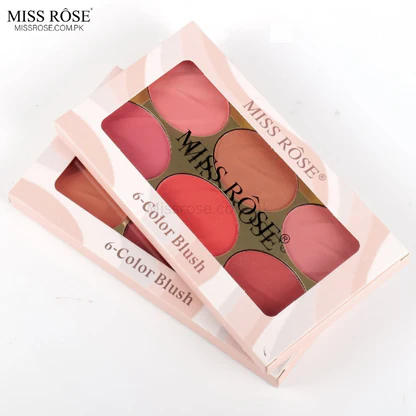Miss Rose Blusher Matte 6 Colors 20g 7004-093Y1