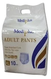 Mediplus Adult Diapers XL 10P