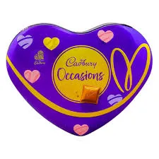 Cadbury Chocolate Heart Gift Occasions 212G